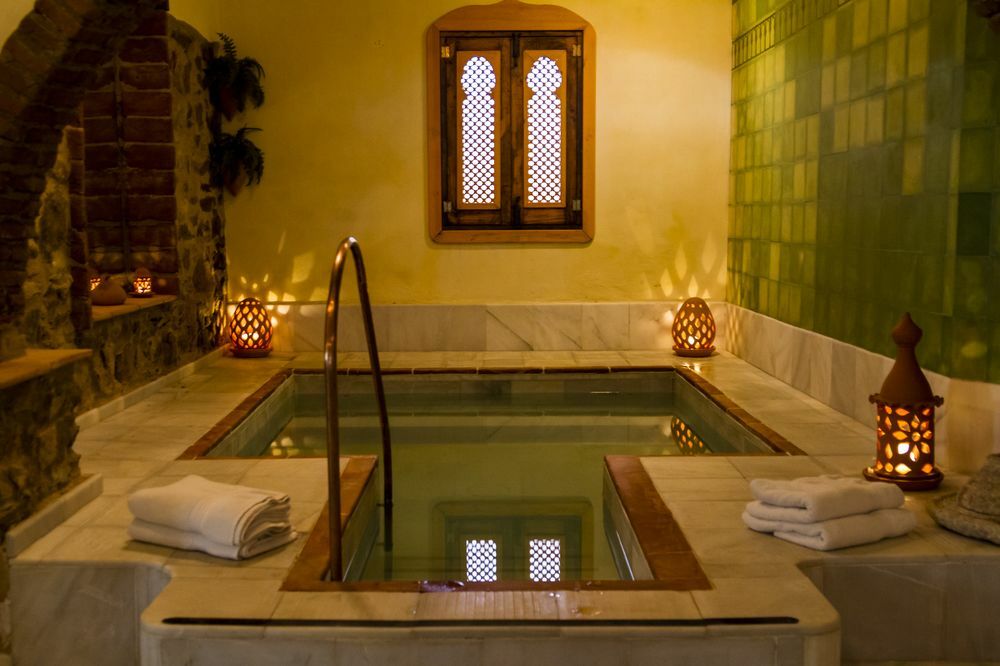 La Molinilla Apartamentos Y Hammam - Adults Only Linares de la Sierra Luaran gambar